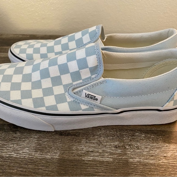 Vans Classic Slip-On - Blue Checkered - Picture 5 of 7